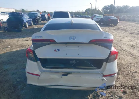 2022 Honda Civic Sport z USA, uszkodzony, nr VIN 2HGFE2F52NH544935